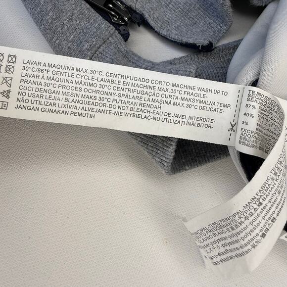 Zara Boys Gray Zippered Sweatshirt Kids size 9-10 - Picture 6 of 7